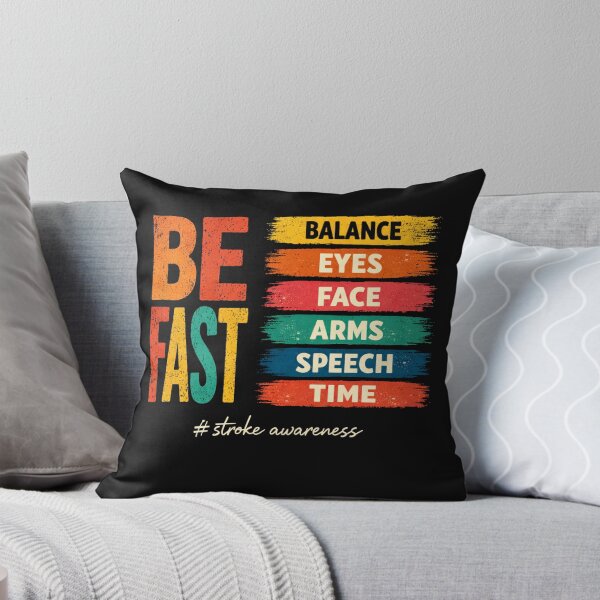 Item preview, BE FAST Stroke Awareness T-Shirt, Stroke Survivor Support Gift, Nurse Healthcare Graphic Tee, FAST Symptoms Shirt designed and sold by pipolabco.