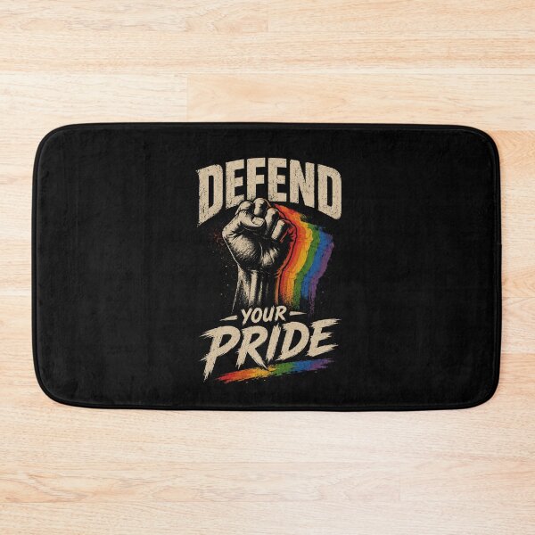 Item preview, Defend Your Pride Rainbow Fist designed and sold by Meandmyshop.