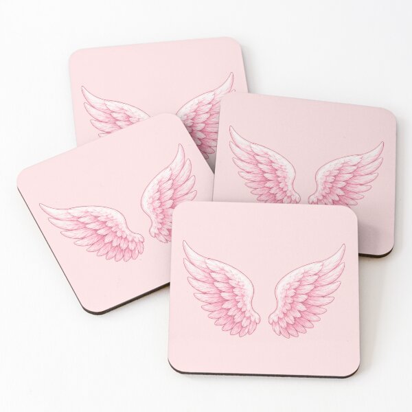 Item preview, Pink Angel Aesthetic Sticker Set | Glam Lingerie Fashion Icons | Feminine Cute Beauty Stickers designed and sold by Kate1art.