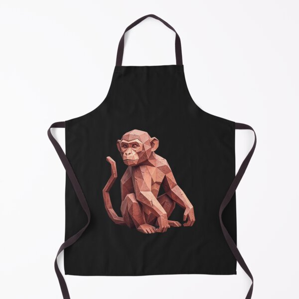 Item preview, Minimalist Copper Chimpanzee – Casual T-Shirt for Animal and Design Lovers designed and sold by bsbd-action.