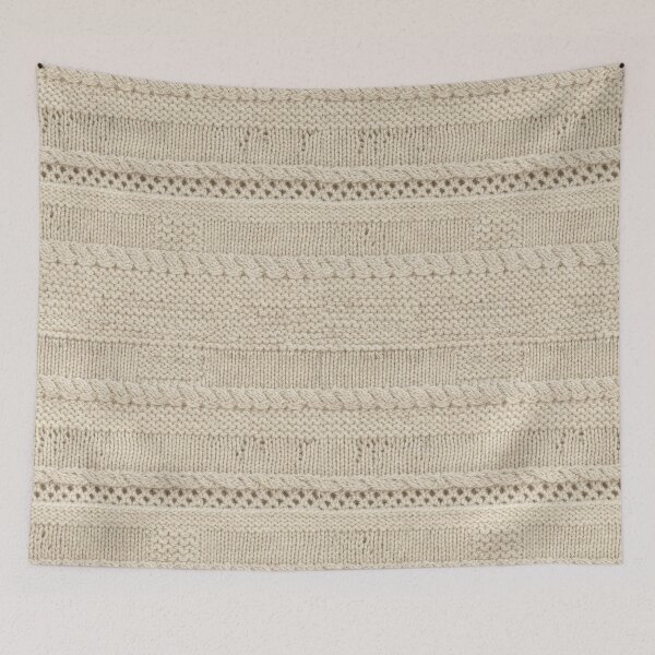 Item preview, Cozy Nordic Knit Wool Texture Pattern designed and sold by frumixart.