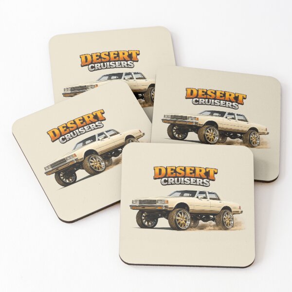 Item preview, Desert Cruisers | Vintage Donk Car Desert Culture designed and sold by Retro Arabica.