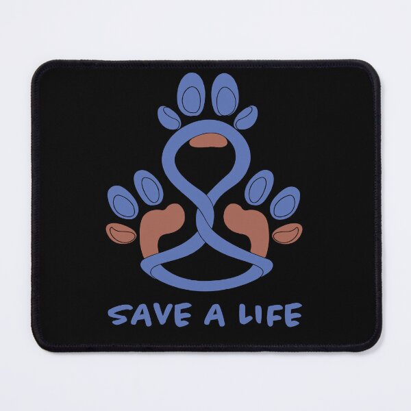 Item preview, Save A Life – Paw Heart Infinity | Animal Rescue Design designed and sold by zoliartdesign.