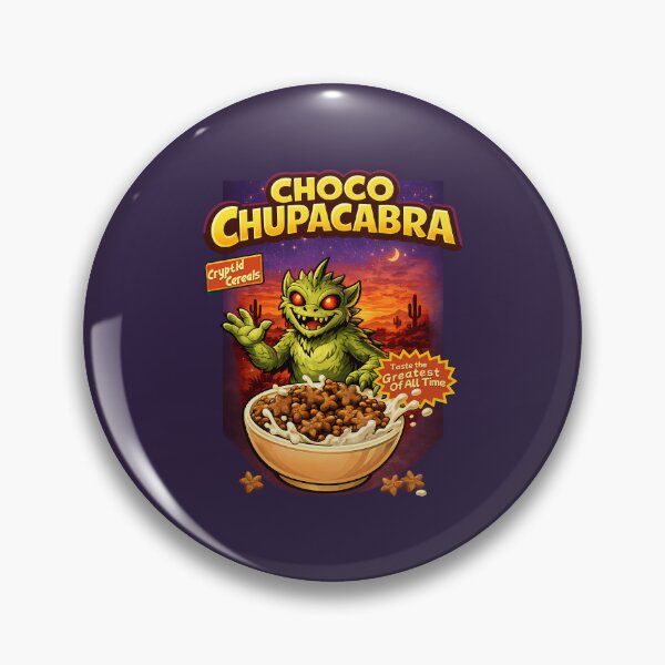 Item preview, Cryptid Cereals: Choco Chupacabra designed and sold by FoxBaine Designs.