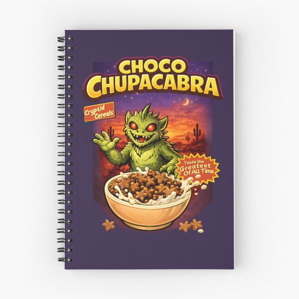 Item preview, Cryptid Cereals: Choco Chupacabra designed and sold by FoxBaine Designs.