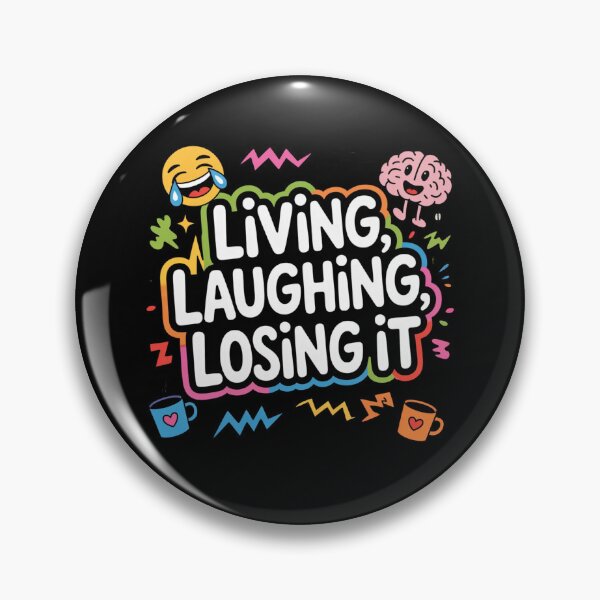 Item preview, Living, Laughing, Losing It. designed and sold by mirciashop.