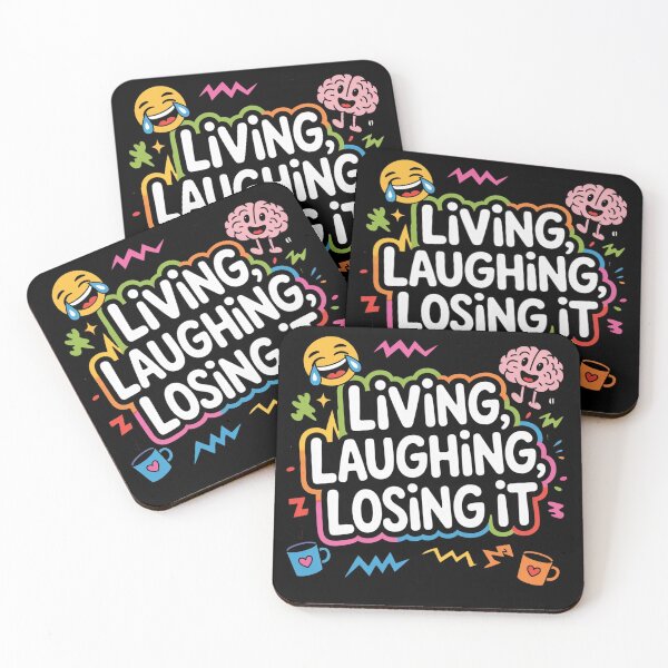 Item preview, Living, Laughing, Losing It. designed and sold by mirciashop.