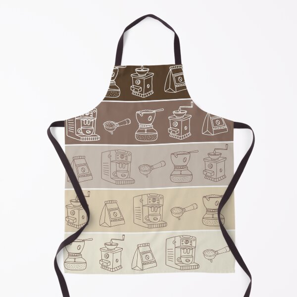 Item preview, Hand-Drawn Coffee Equipment Pattern designed and sold by HBBS DESIGNS.