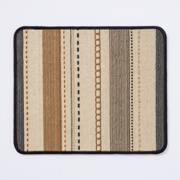 Item preview, Rustic Woven Artisan Stripes Textile designed and sold by frumixart.