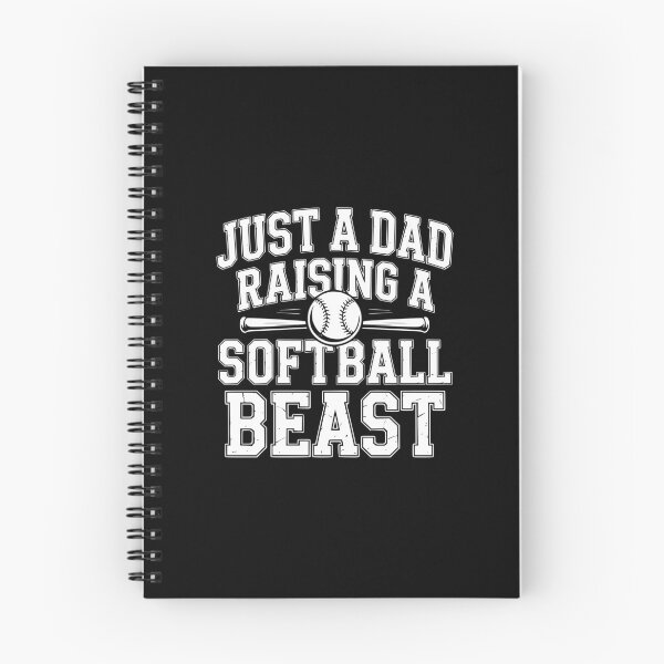 Item preview, Just A Dad Raising A Softball Beast designed and sold by theartfulaspie.