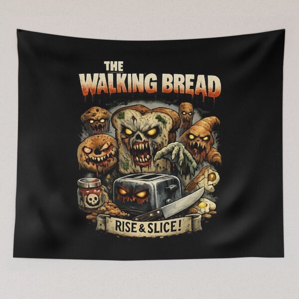 Item preview, Undead Bakery Horror Parody – Rise & Slice Monster Bread designed and sold by SidTastic .