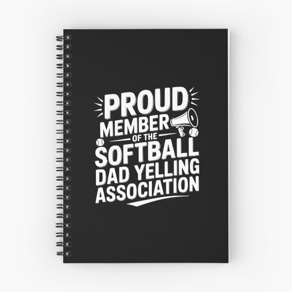 Item preview, Proud Member Of The Softball Dad Yelling Association designed and sold by theartfulaspie.
