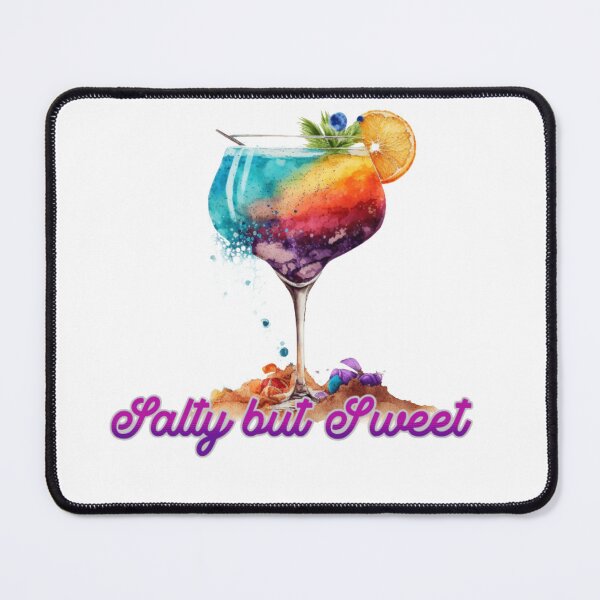 Item preview, Salty but Sweet - Colorful Tropical Cocktail Watercolor designed and sold by MagySale.