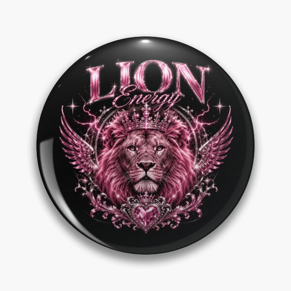 Item preview, Pink Lion Energy Crown Design designed and sold by Kupeliemre.