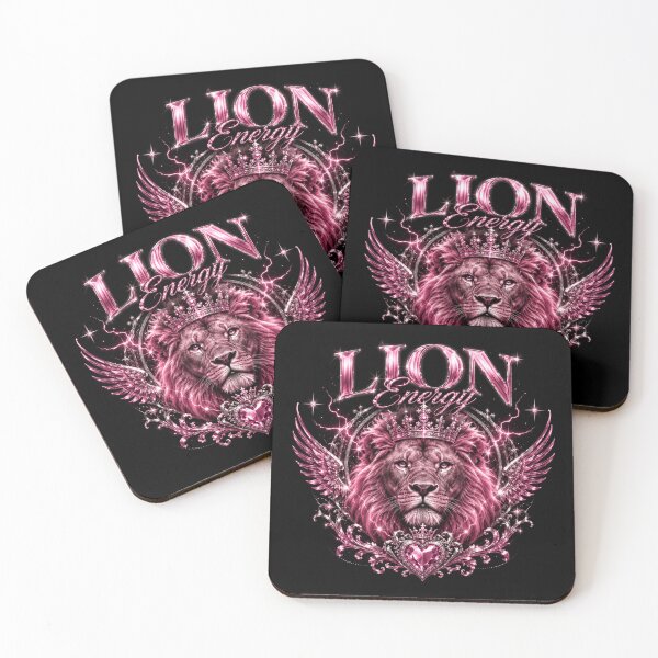 Item preview, Pink Lion Energy Crown Design designed and sold by Kupeliemre.
