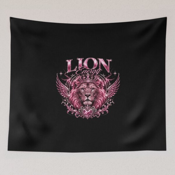 Item preview, Pink Lion Energy Crown Design designed and sold by Kupeliemre.