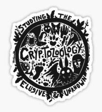 Cryptozoologist Design Sticker