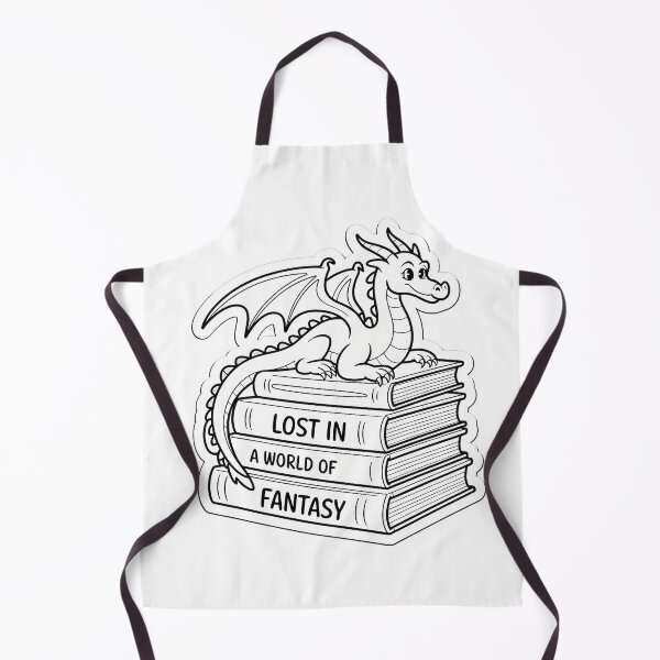 Item preview, Fantasy Books & Dragon Quote designed and sold by NiftyWrx.