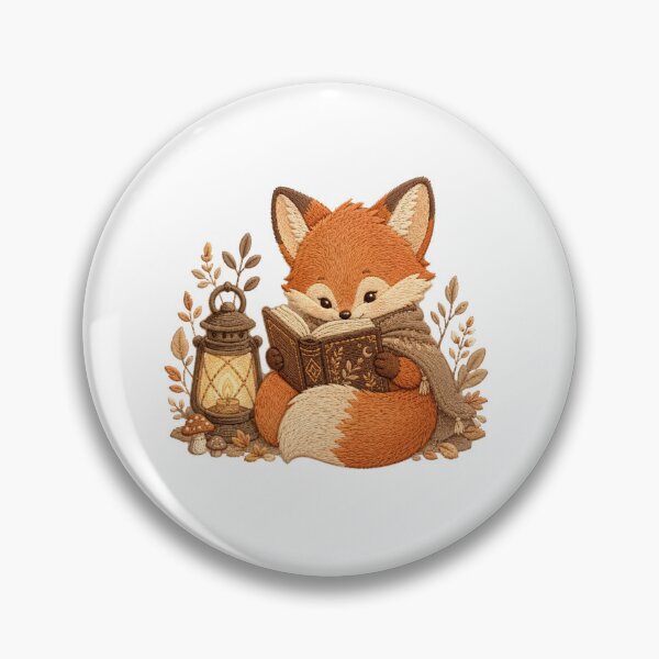 Item preview, Baby Animals Reading Books Fantasy Fox Design designed and sold by AMICO77.