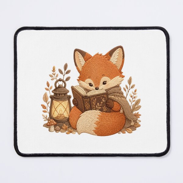 Item preview, Baby Animals Reading Books Fantasy Fox Design designed and sold by AMICO77.