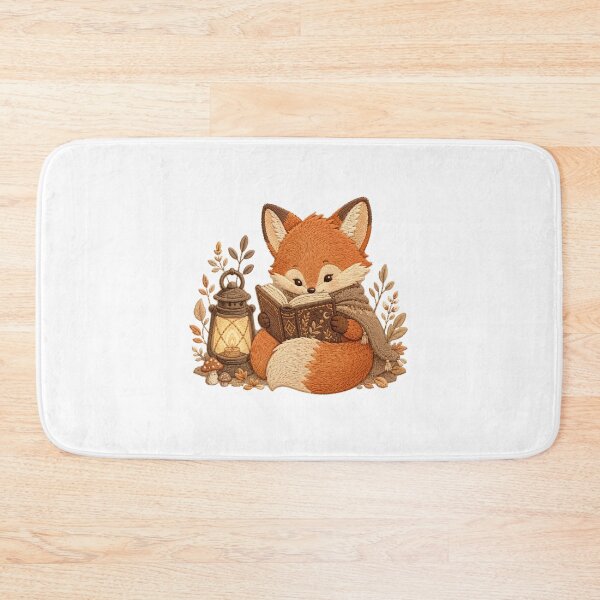 Item preview, Baby Animals Reading Books Fantasy Fox Design designed and sold by AMICO77.