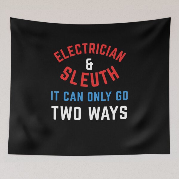 Item preview, Electricians and Sleuth designed and sold by BritishDelights.