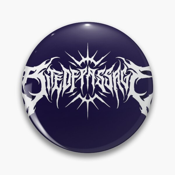 Item preview, Symmetrical Deathcore Logo White Edition designed and sold by Peac7e.
