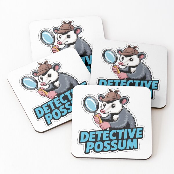 Item preview, Detective Possum Comic Art designed and sold by NiftyWrx.