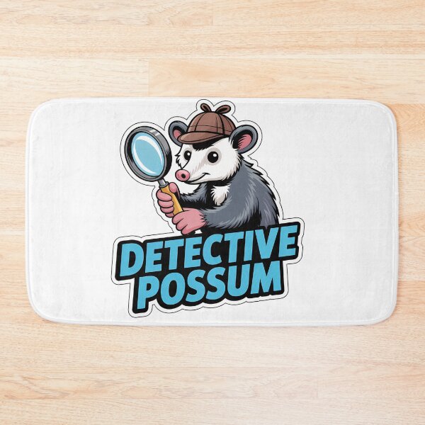 Item preview, Detective Possum Comic Art designed and sold by NiftyWrx.