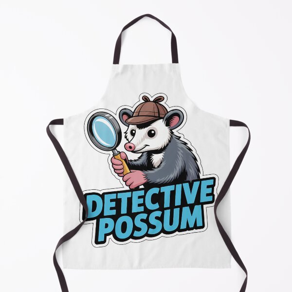 Item preview, Detective Possum Comic Art designed and sold by NiftyWrx.