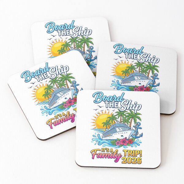 Item preview, Board The Ship Family Cruise Trip 2026 designed and sold by TeNovaStudio.