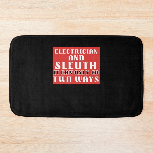 Item preview, CElectricians and Sleuth designed and sold by BritishDelights.