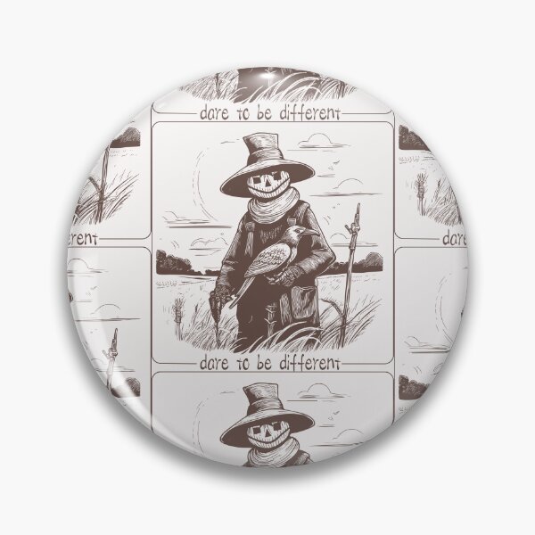 Item preview, Different by Nature – Scarecrow Art designed and sold by zoliartdesign.