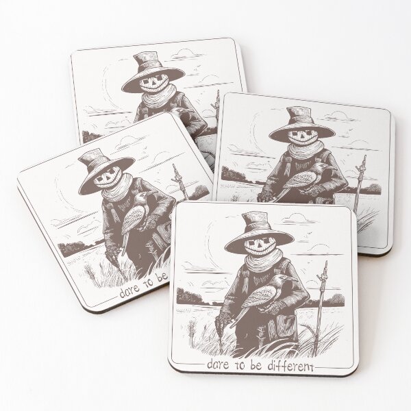 Item preview, Different by Nature – Scarecrow Art designed and sold by zoliartdesign.