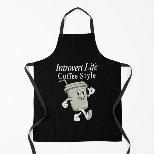 Item preview, Introvert Life Coffee Style Shirt – Minimal Coffee Lover T-Shirt designed and sold by Final Chance Designs⭐️⭐️⭐️⭐️⭐️.