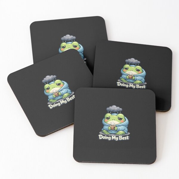 Item preview, Cozy Emotional Support Frog designed and sold by FarzT.