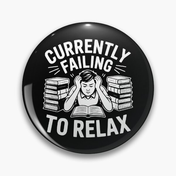 Item preview, Currently Failing To Relax designed and sold by theartfulaspie.