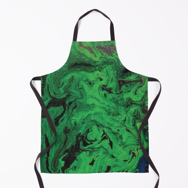 Item preview, Forest Green Fluid Art designed and sold by vonmade.