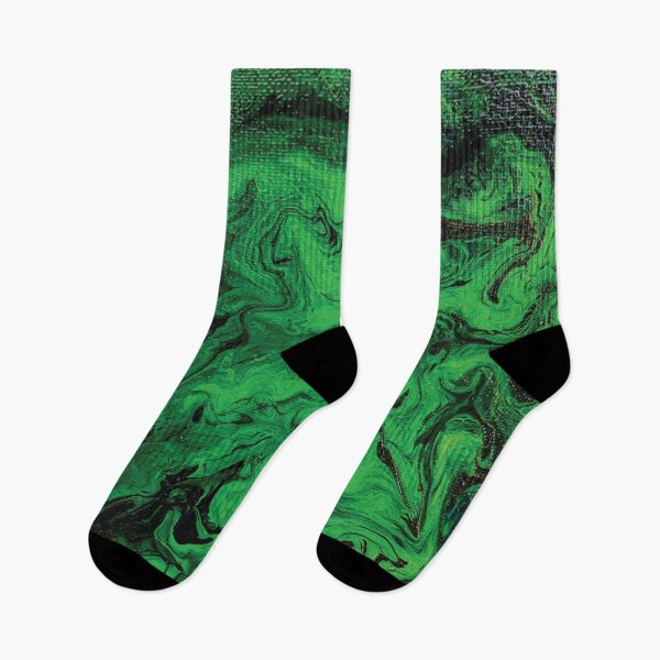 Item preview, Forest Green Fluid Art designed and sold by vonmade.