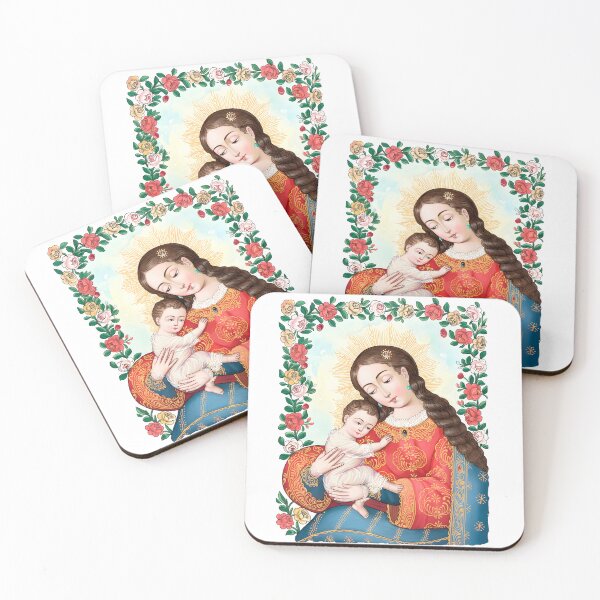 Item preview, Virgin Mary holding the Child Jesus designed and sold by Sommer Studio Designs.