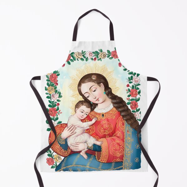 Artikelvorschau, Jungfrau Maria mit dem Jesuskind entworfen und verkauft von Sommer Studio Designs.