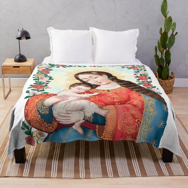 Artikelvorschau, Jungfrau Maria mit dem Jesuskind entworfen und verkauft von Sommer Studio Designs.