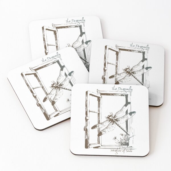 Item preview, The Dragonfly – Weigher of Souls | Mystical Window Illustration designed and sold by zoliartdesign.