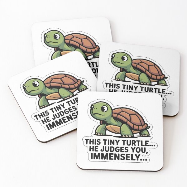 Item preview, Turtle Judge Quote Art designed and sold by NiftyWrx.