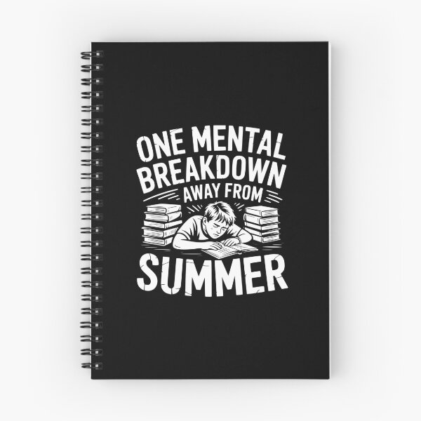 Item preview, One Mental Breakdown Away From Summer designed and sold by theartfulaspie.