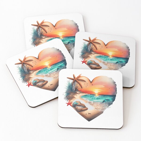 Item preview, Beach  heart  designed and sold by Relimar.