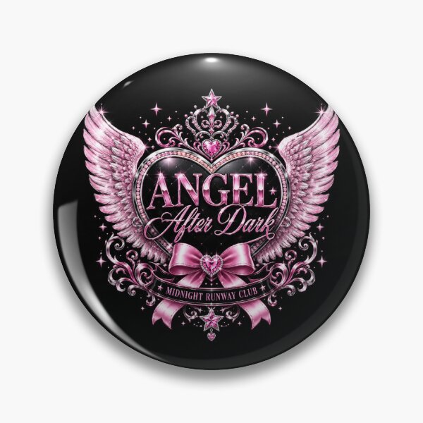 Artikelvorschau, Angel After Dark Glamour-Abzeichen entworfen und verkauft von Kupeliemre.