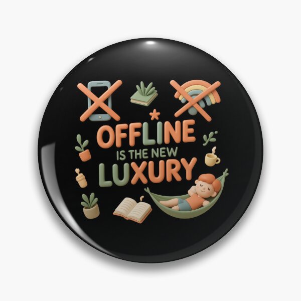 Item preview, Offline Is The New Luxury. designed and sold by mirciashop.