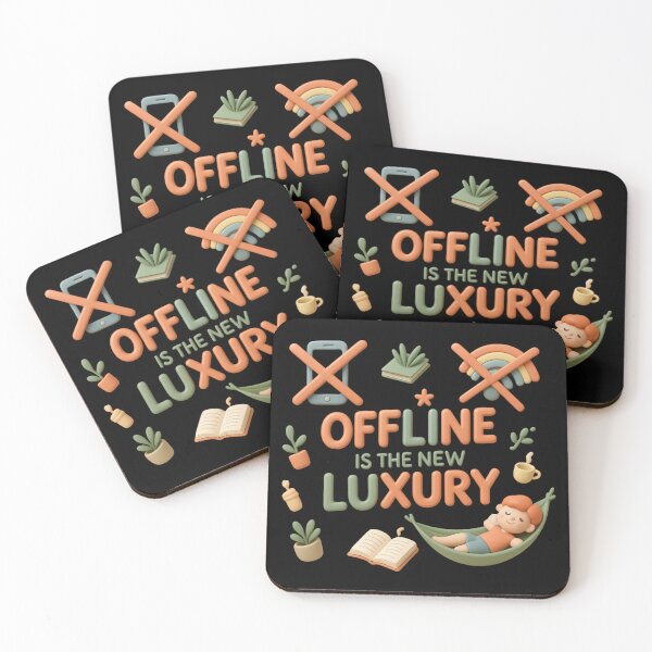 Item preview, Offline Is The New Luxury. designed and sold by mirciashop.