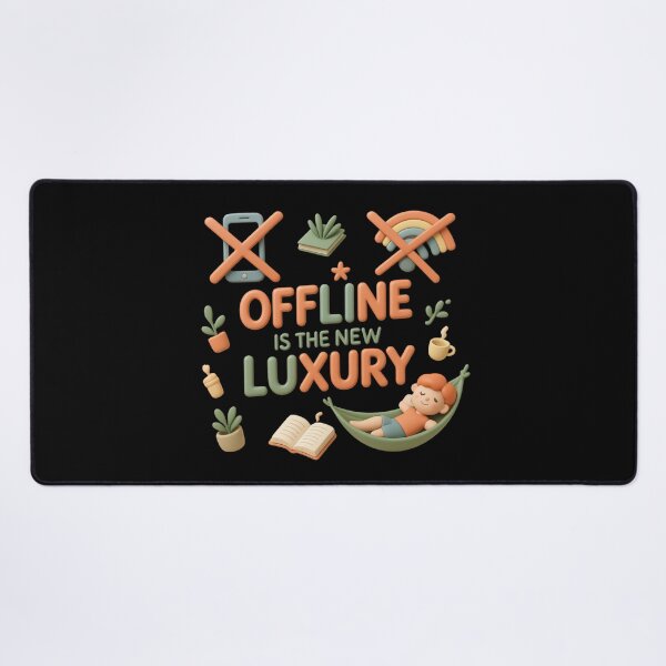 Item preview, Offline Is The New Luxury. designed and sold by mirciashop.